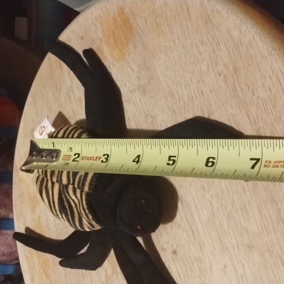 Ty Beanie  Babies Spinner The Spider No Hang Tag - Picture 10 of 12